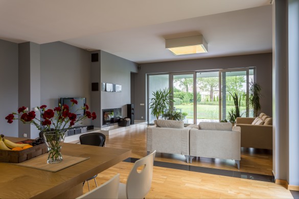 AJAX MotionProtect Plus woonkamer montage