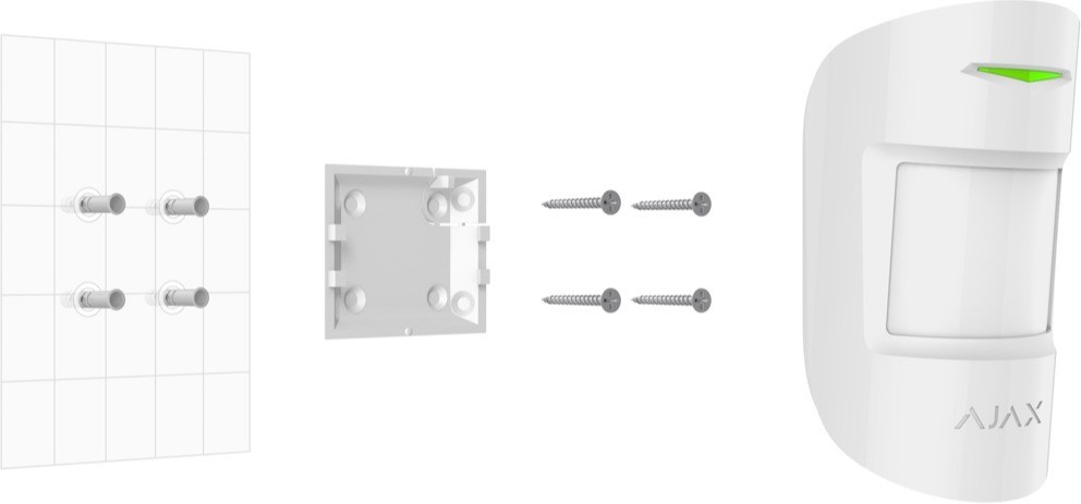 AJAX MotionProtect installation manual