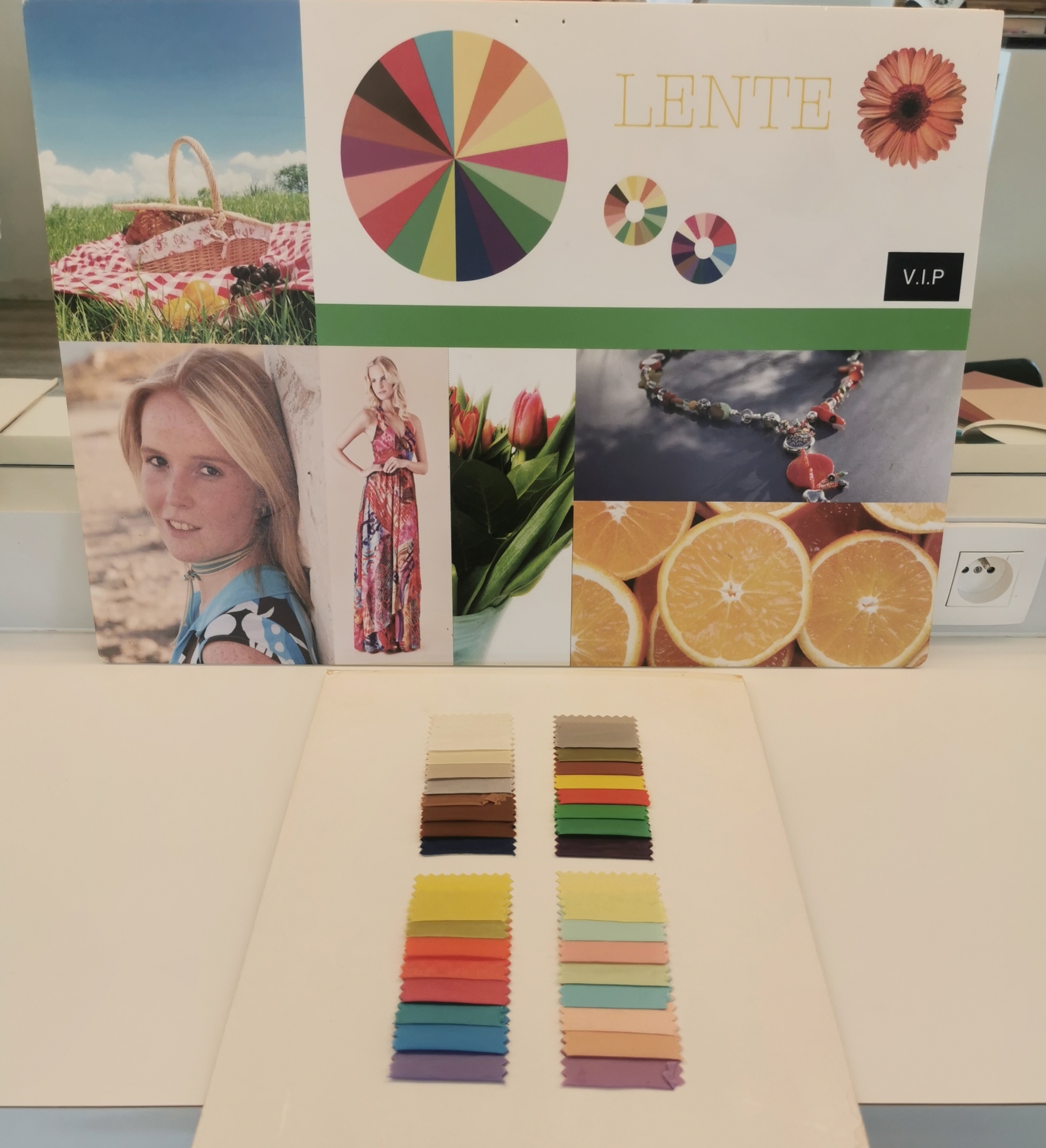 Kleuranalyse lente