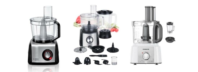 Krachtige foodprocessors