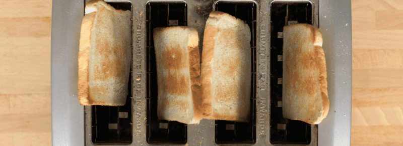 Broodroosters, infrarode warmtestraling