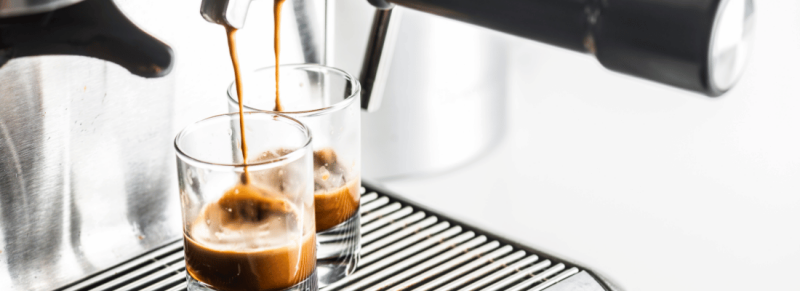 Piston koffiemachine, espressomachine voor goede espresso