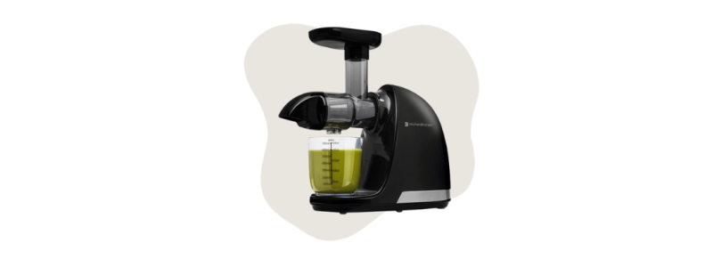 Kitchenbrothers slowjuicer, krachtige slowjuicer