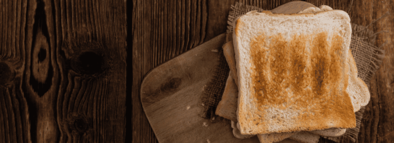 Geroosterd brood, tosti apparaat