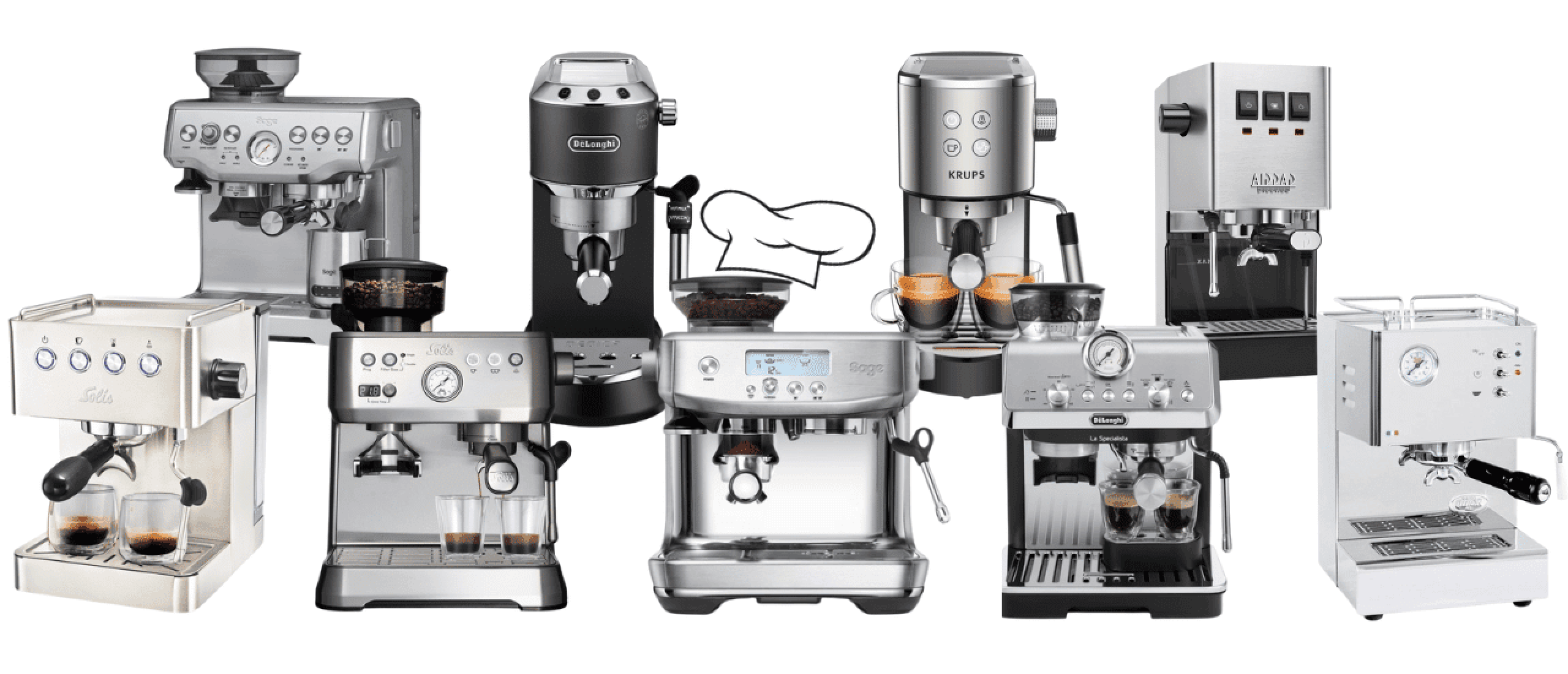 Wat is de beste espressomachine voor thuis, espresso machines