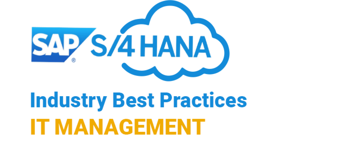 S/4HANA Cloud IT Management Scope Items