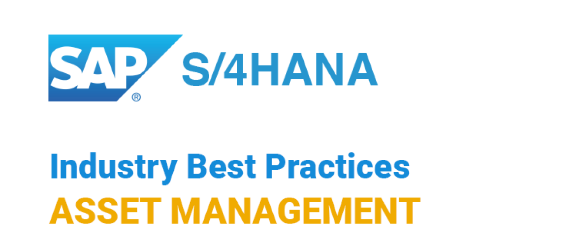 S/4HANA Asset Management Scope Items