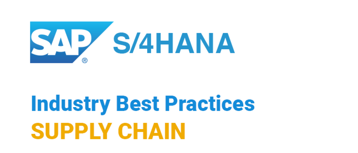 S/4 HANA Supply Chain Scope Items