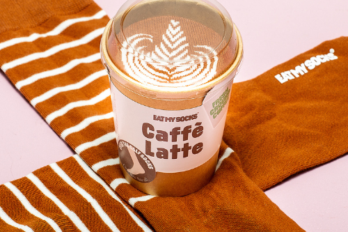 Café Latte sokken
