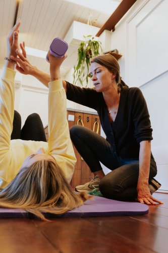 Oefeningen doen na de bevalling, workouts na de bevalling, trainen na een keizersnede