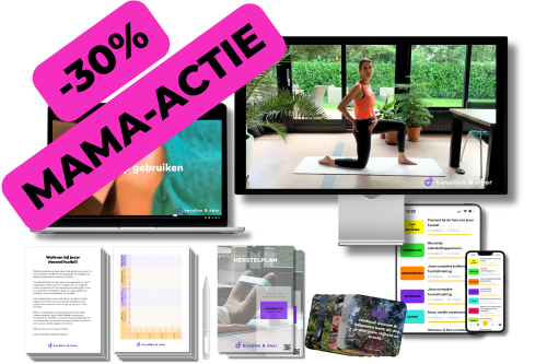 Diastase, zwakke buikspieren, slappe buik, veilige buikspieroefeningen, tuut op buik, gleuf tussen buikspieren, littekenmassage, sporten na keizersnede