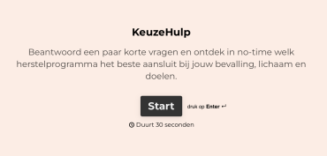 Herstel na de bevalling