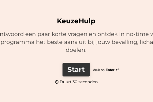 Herstel na de bevalling