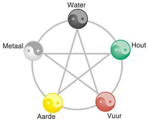 Pentagram van de vitaliteitskunde