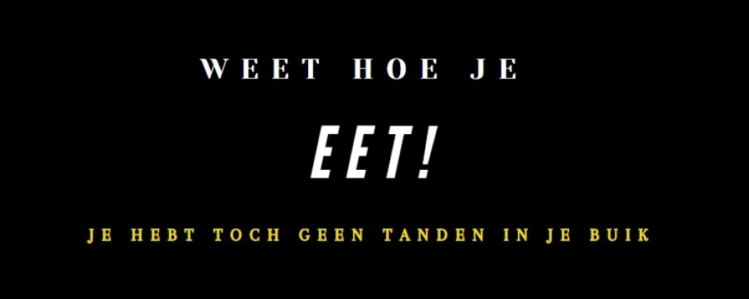 Weet jij wat het effect op je vertering is, van HOE jij eet.