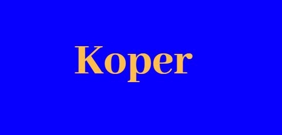 Koper speelt een rol bij het zuurstoftransport in het lichaam.
