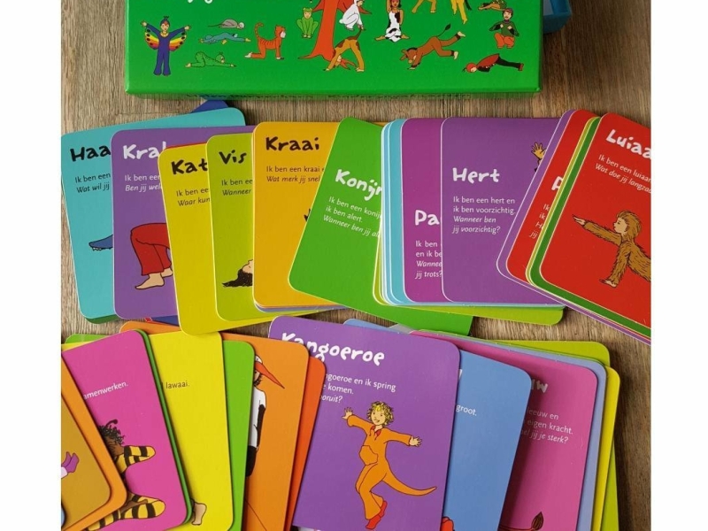 Adem spel kaarten voor kinderen voorbeelden Helen Purperhart