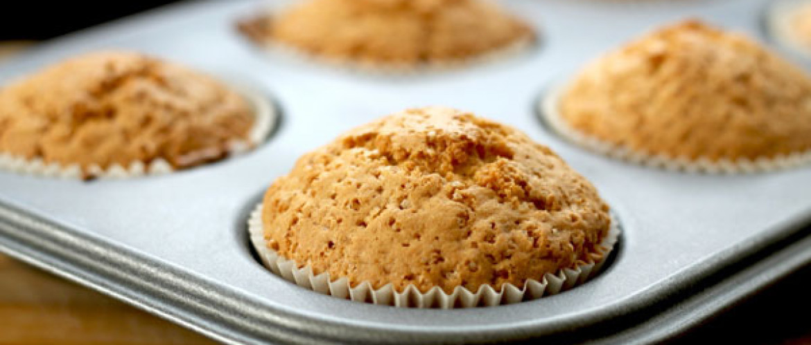 Hartige muffins. Recept van het 1 op 1 dieet