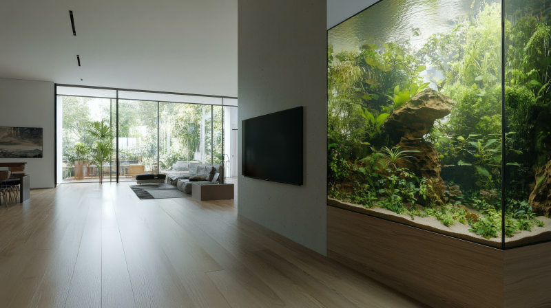 Detailed custom feature showing the power of focus in interior design