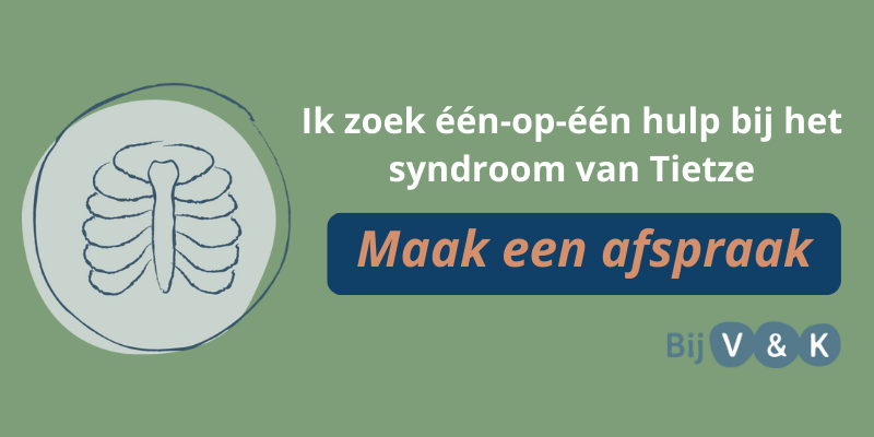 knop: maak een afspraak Tietze behandeling
