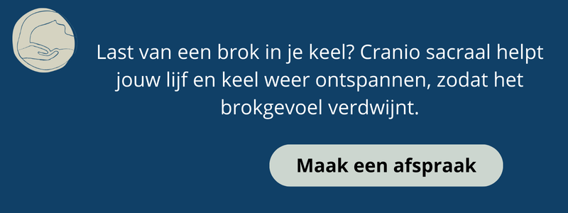 button afspraak cranio sacraal bij brok in je keel