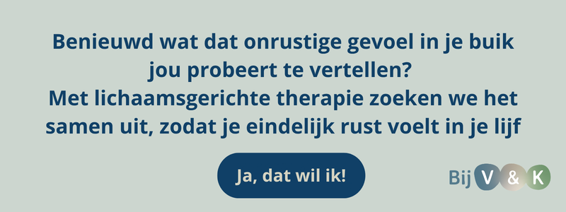 zenuwaxchtig gevoel buik hulpknop lichaamsgerichte therapie bij een zenuwachtig gevoel in je buik