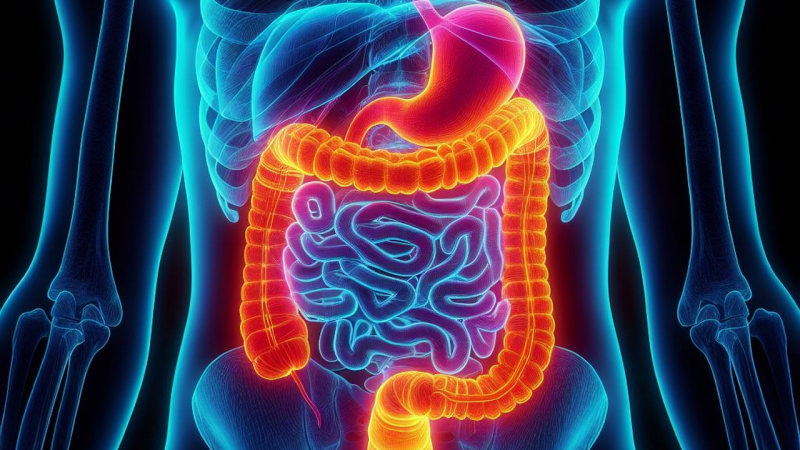 pijn onder ribben links afbeelding darmen