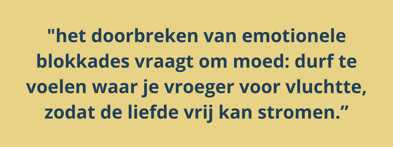quote emotionele blokkade liefde