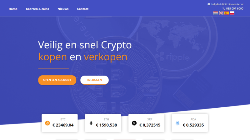 Bitcoin meester website