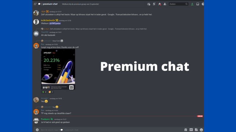 Premium discord chat Corné Marchand