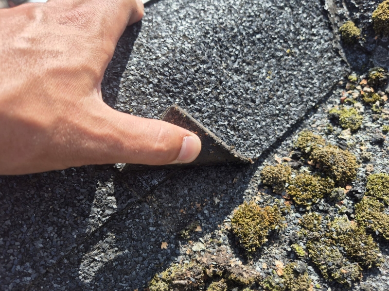 Bitumen kanstroken inspecteren