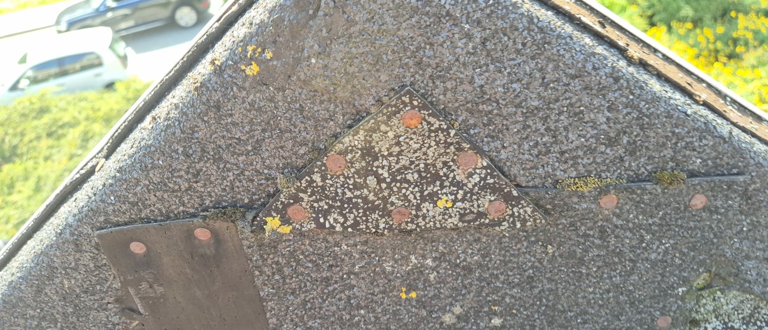 Verouderd bitumen