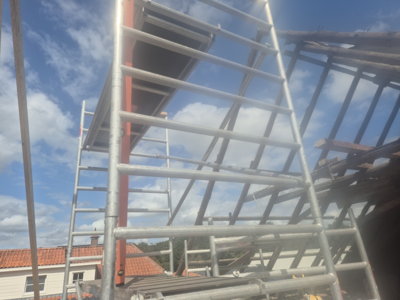 Nieuwe draagconstructie bouwen