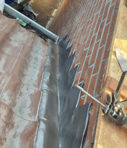 Loodwerk gevel