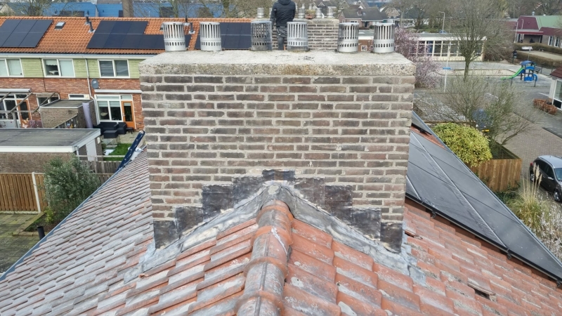 Schoorsteen renovatie Groningen