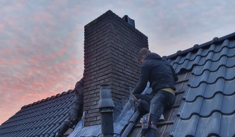 schoorsteen voegen renoveren