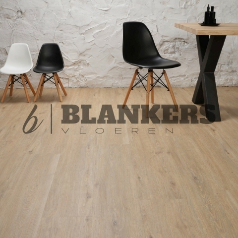 sfeer foto PVC vloer Living Dryback Brushed Oak
