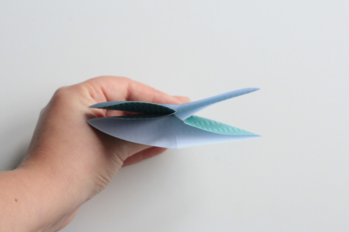 Origami Kerstbal tip