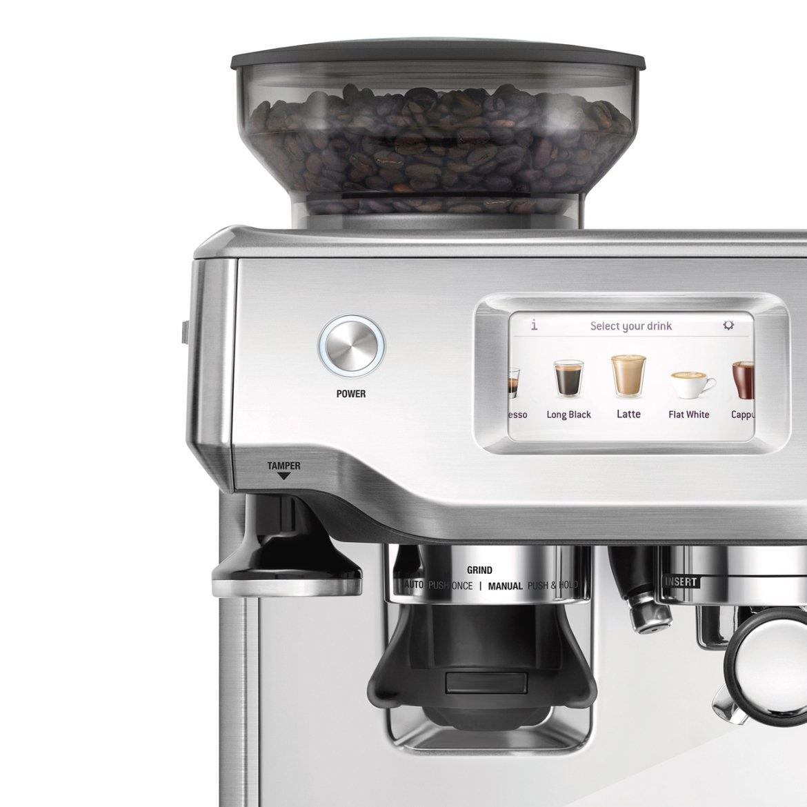 Sage Barista Touch machine à café bac à grains