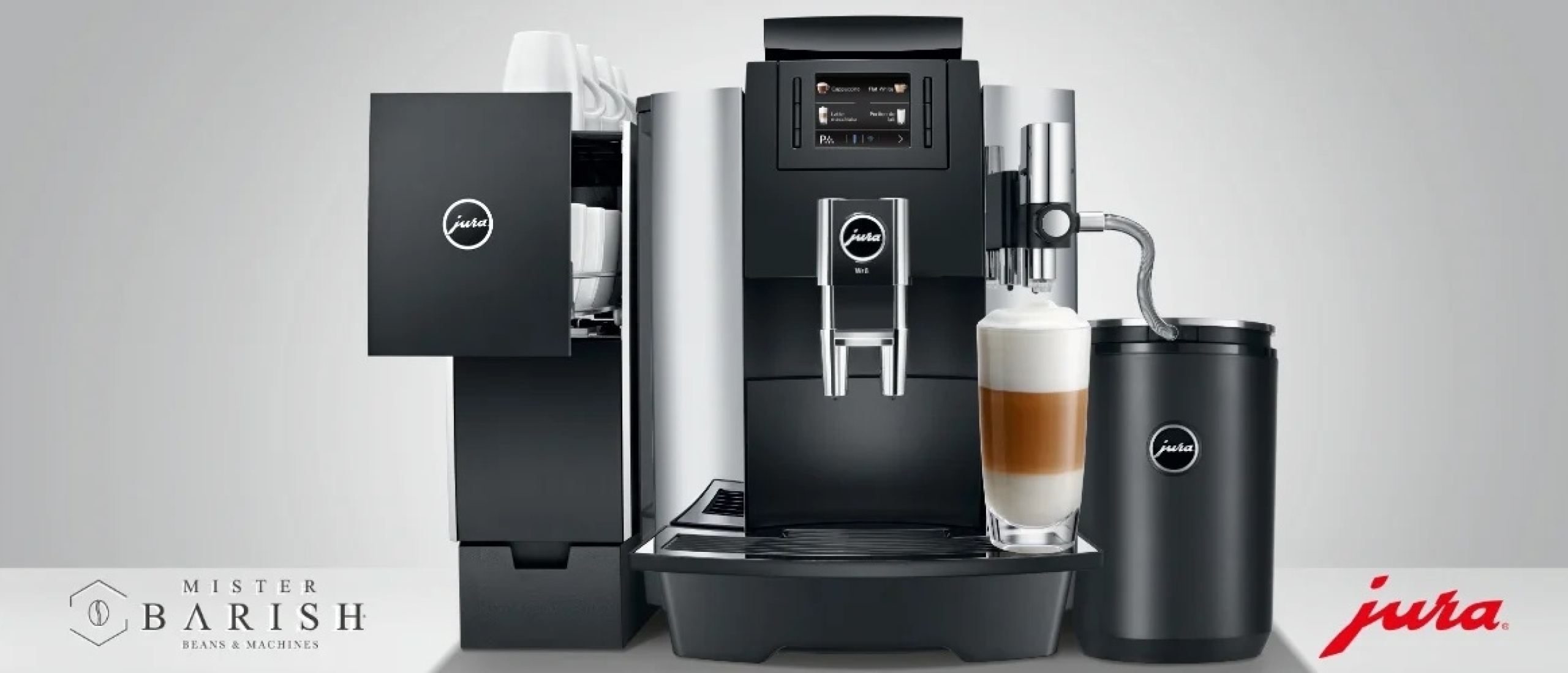 Jura WE8 : une machine à café à grain abordable pour la préparation du café et du lait au bureau