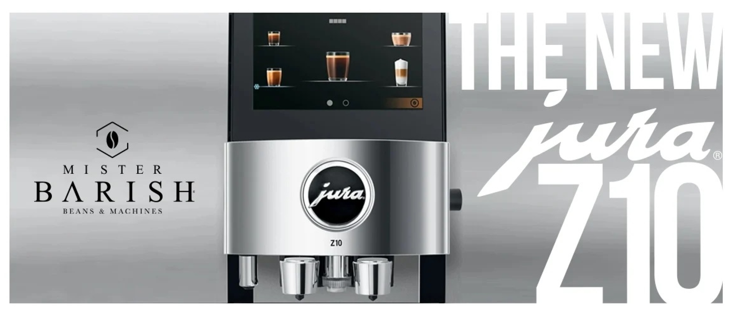 Jura Z10, la plus performante et la plus révolutionnaire des machines à café automatiques chaudes et froides.