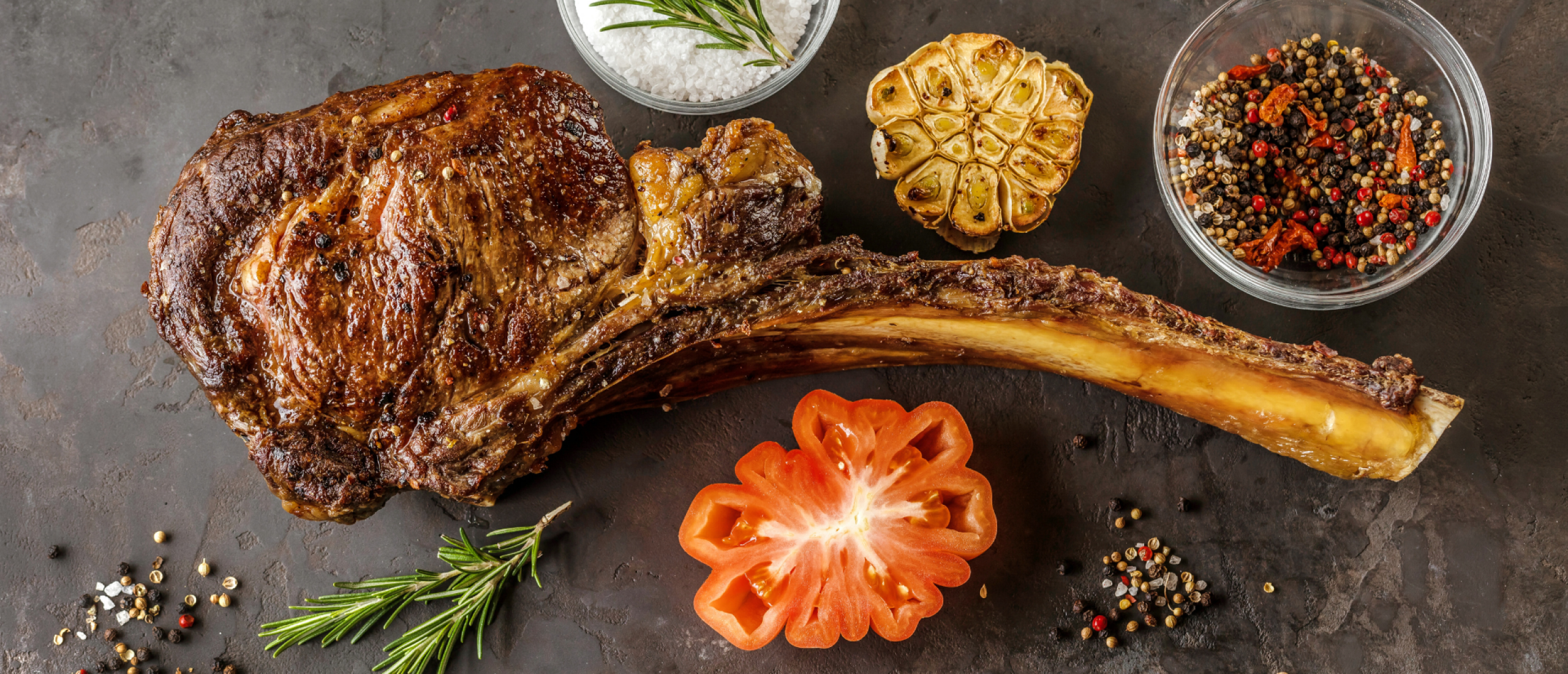 Tomahawk steak bbq