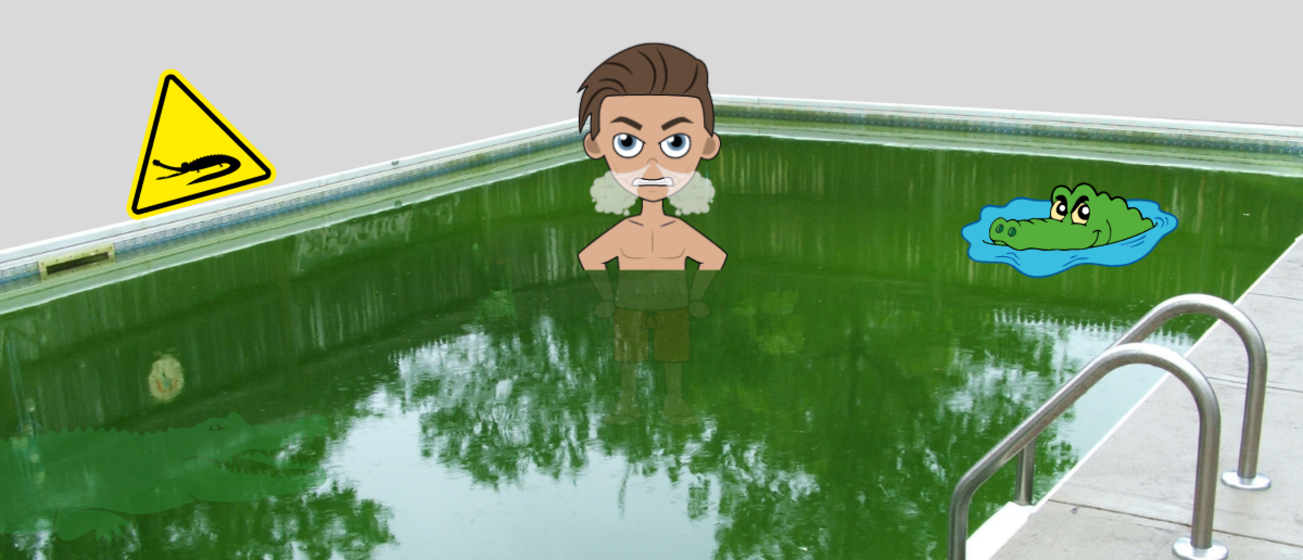 Groen zwembadwater, wat nu?