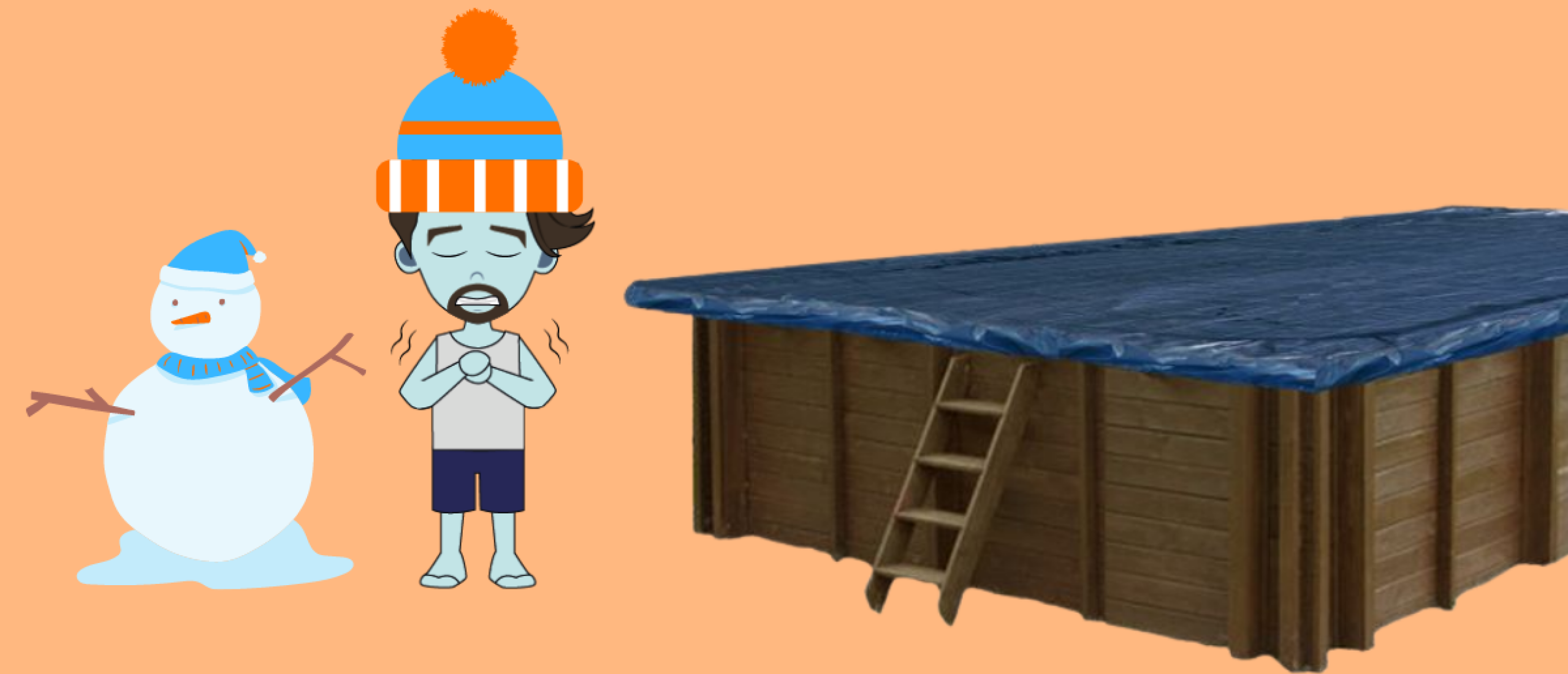 Zwembad winterklaar maken, hoe doe je dat?