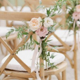chair flowers