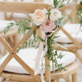 chair flowers