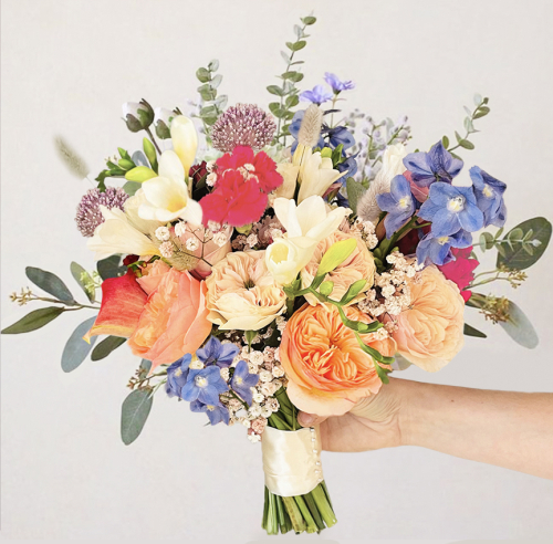 summer wedding bouquet