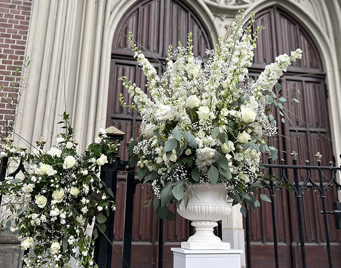 wedding pillars