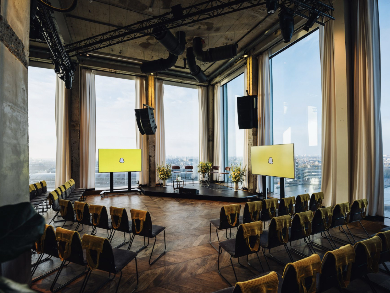 Snapchat event florals Snapchat event florals