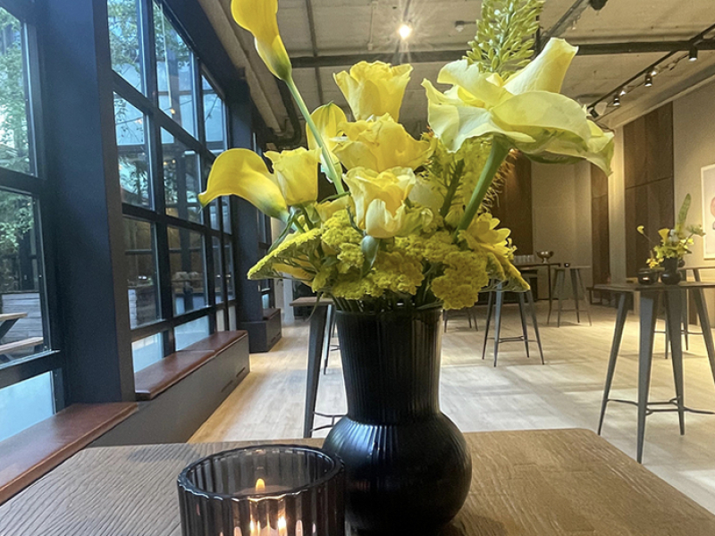 Snapchat event floral designs